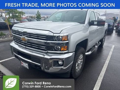 Used 2015 Chevrolet Silverado 2500 LTZ w/ LTZ Plus Package AWD/4WD image 3