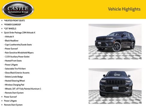 New 2025 Jeep Grand Cherokee Altitude image 3