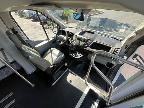 Used 2018 Ford Transit 350 T-350 DRW 156 WB 10360 GVWR w/ Shuttle Bus Prep Package image 32