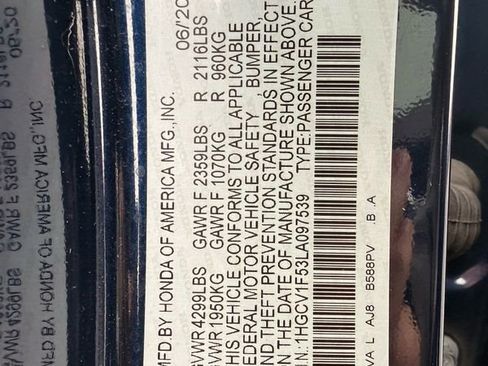 Used 2020 Honda Accord EX-L image 28