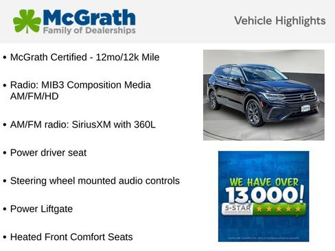 Used 2023 Volkswagen Tiguan SE AWD/4WD image 6
