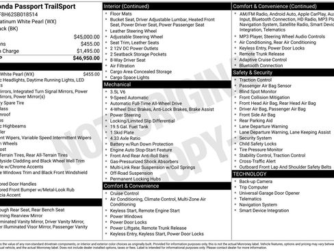 Used 2025 Honda Passport TrailSport image 37