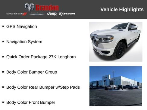 Used 2022 RAM 1500 Limited w/ Body Color Bumper Group AWD/4WD image 9