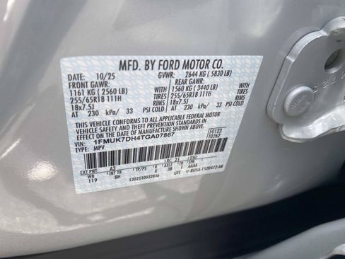 Used 2026 Ford Explorer Active RWD image 24
