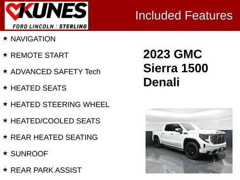 Used 2023 GMC Sierra 1500 Denali AWD/4WD image 2