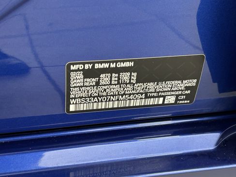 Used 2022 BMW M3 Competition w/ Executive Package image 35