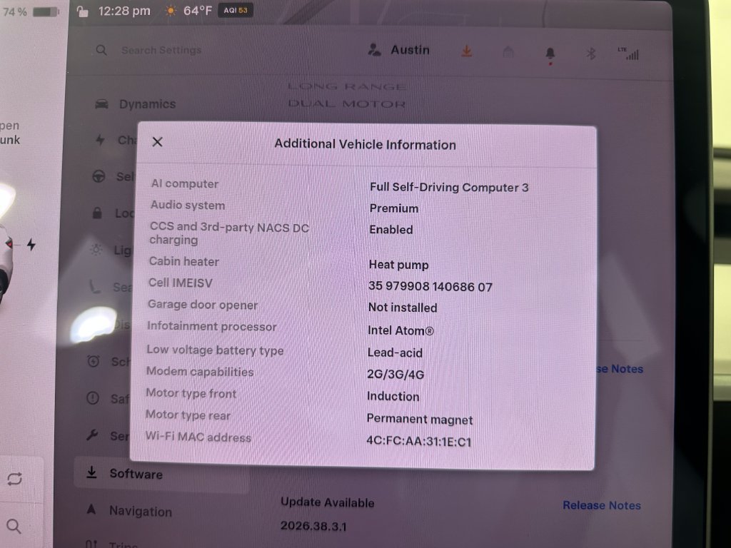 Used 2021 Tesla Model Y Long Range AWD/4WD image 3