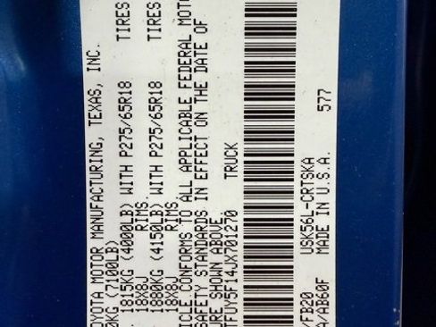 Used 2018 Toyota Tundra SR5 w/ TRD Off Road Package image 29