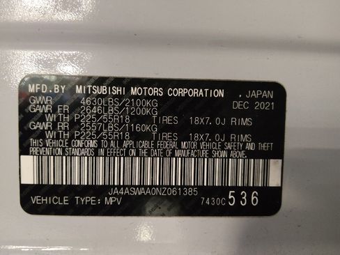 Used 2022 Mitsubishi Eclipse Cross SE image 33