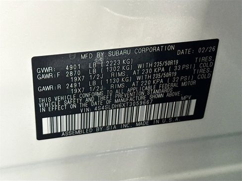 New 2026 Subaru Forester Sport image 30