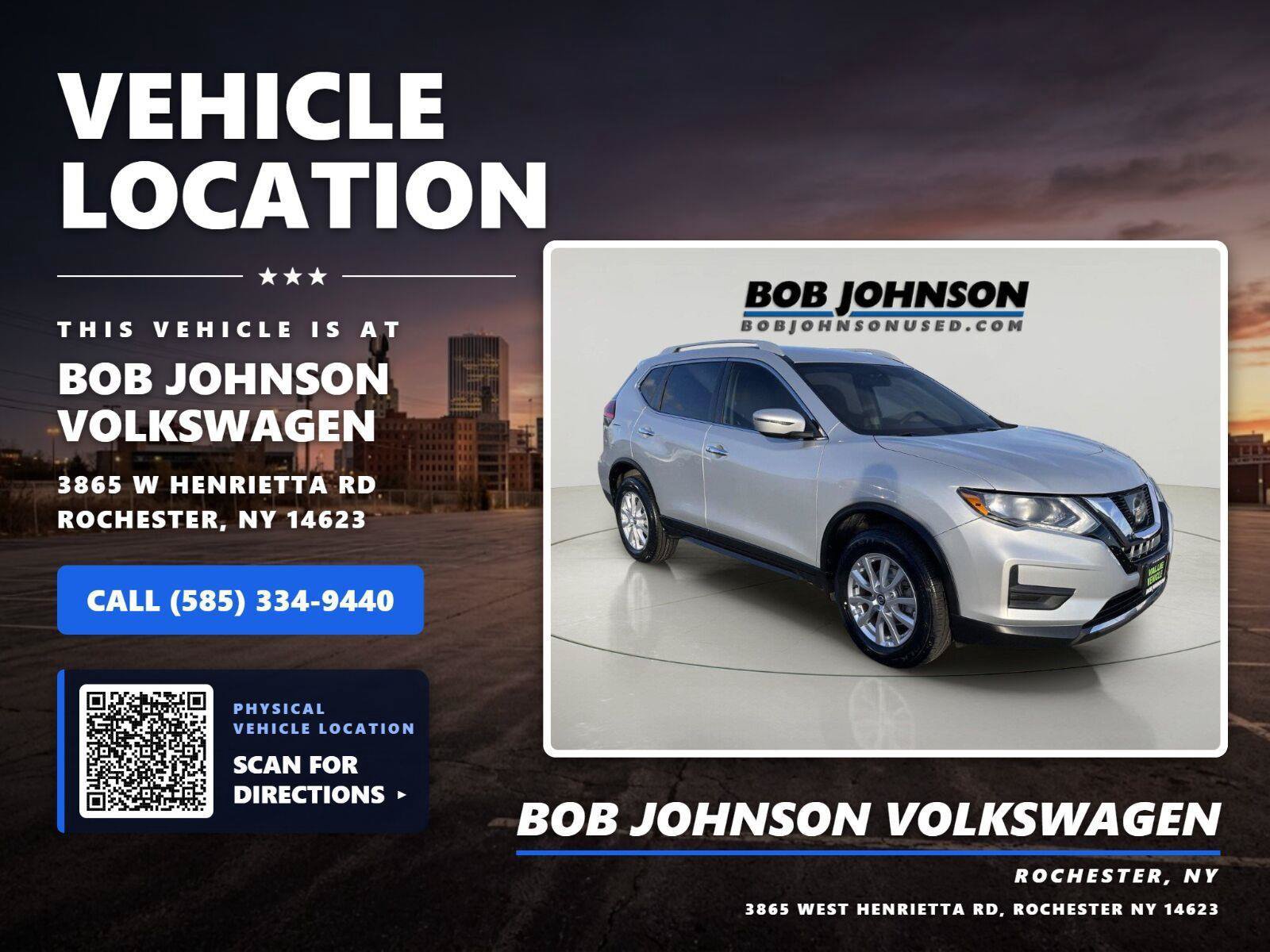 Used 2017 Nissan Rogue SV AWD/4WD image 2