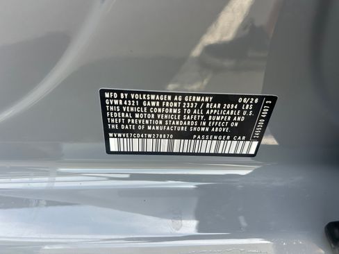 New 2026 Volkswagen GTI Autobahn FWD image 24