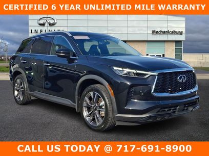 Certified 2023 INFINITI QX60 Luxe w/ Cargo Package