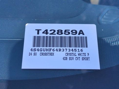 Used 2024 Subaru Crosstrek 2.5i Sport w/ Crosstrek Mirror Package AWD/4WD image 16
