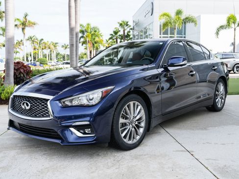 Certified 2023 INFINITI Q50 Luxe w/ Cargo Package RWD image 6