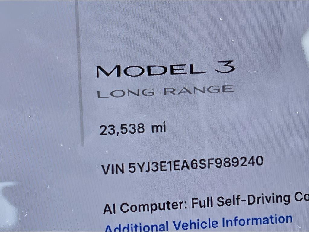 Used 2025 Tesla Model 3 Long Range RWD image 12