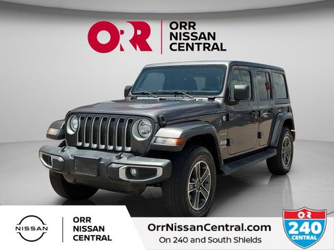 Used 2023 Jeep Wrangler Unlimited Sahara AWD/4WD image 1