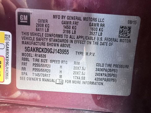 Used 2016 Buick Enclave Premium w/ Experience Buick Package FWD image 16