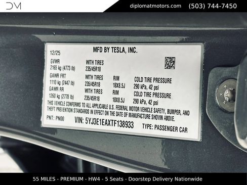 Used 2026 Tesla Model 3 RWD image 46
