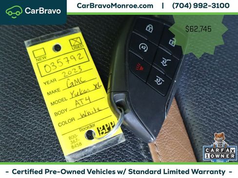 Certified 2023 GMC Yukon XL AT4 w/ AT4 Premium Plus Package AWD/4WD image 56