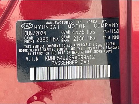 Used 2024 Hyundai Sonata Limited FWD image 33