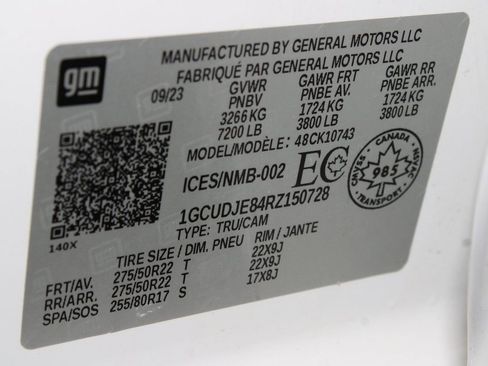 Used 2024 Chevrolet Silverado 1500 High Country w/ High Country Premium Package image 75