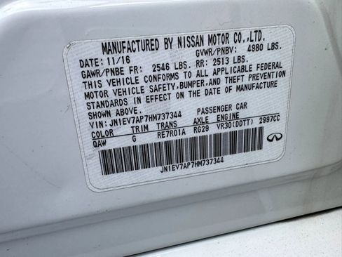 Used 2017 INFINITI Q50 3.0t Premium image 38