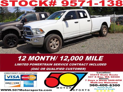 Used 2014 RAM 2500 SLT w/ Protection Group AWD/4WD image 2