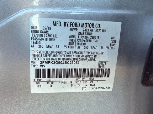 Used 2018 Ford Edge SE FWD image 12
