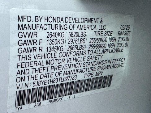 Certified 2026 Acura MDX SH-AWD w/ Advance Package image 21