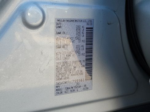 Certified 2020 Nissan Rogue S FWD image 32