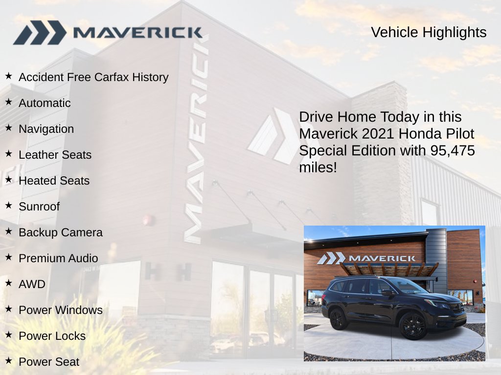 Used 2021 Honda Pilot Special Edition image 5
