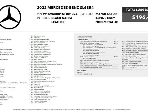 Used 2022 Mercedes-Benz SL 63 AMG 4MATIC w/ Driver Assistance Package image 24
