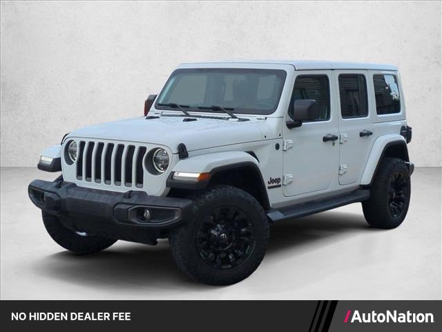 Used 2021 Jeep Wrangler Unlimited Sahara AWD/4WD image 1