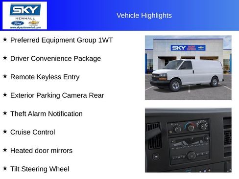 New 2025 Chevrolet Express 2500 w/ Driver Convenience Package image 12