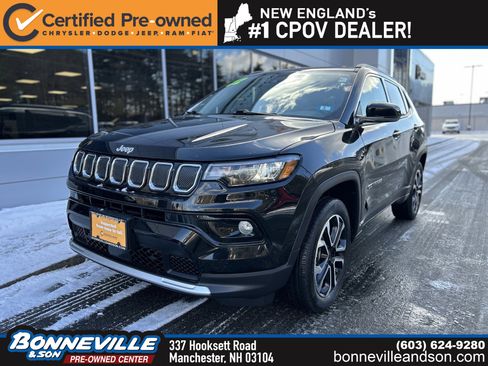 Certified 2022 Jeep Compass Limited AWD/4WD image 1