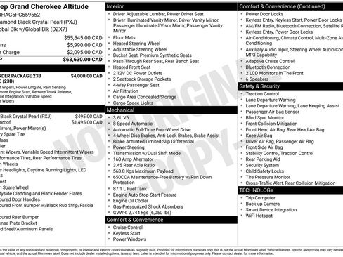 Used 2023 Jeep Grand Cherokee Altitude image 4