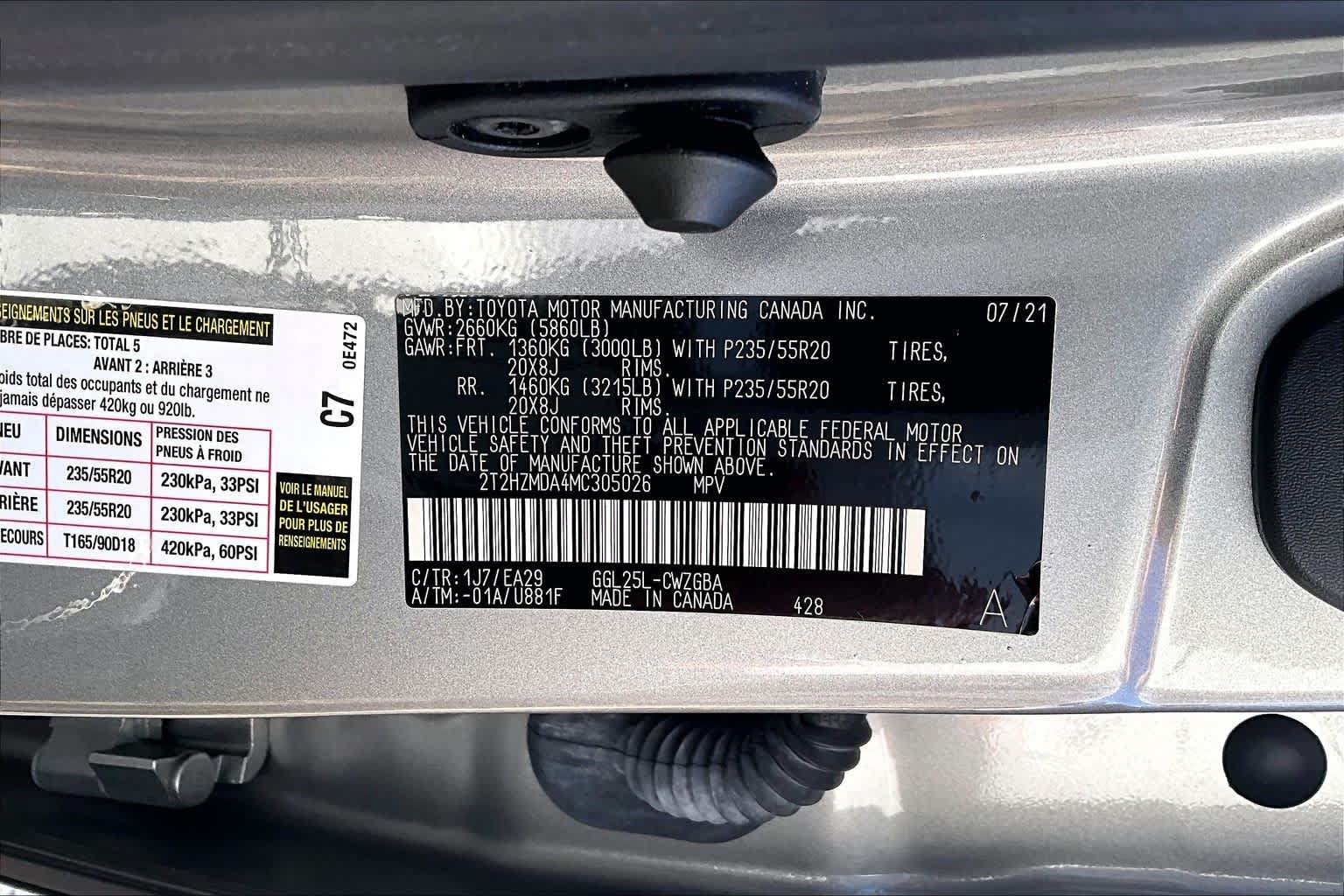 Used 2021 Lexus RX 350 AWD w/ Premium Package image 33