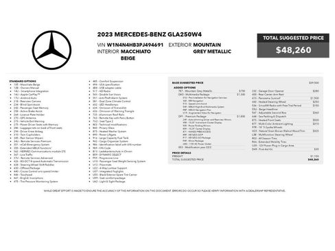 Used 2023 Mercedes-Benz GLA 250 4MATIC image 2