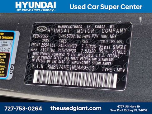 Used 2022 Hyundai Palisade Calligraphy FWD image 47