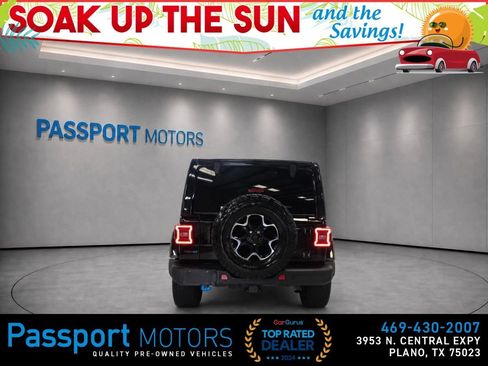 Used 2021 Jeep Wrangler Unlimited Rubicon 4xe w/ Steel Bumper Group AWD/4WD image 4