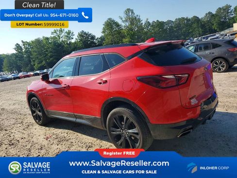 Used 2019 Chevrolet Blazer RS w/ Sun and Wheels Package FWD image 3