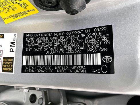 Used 2020 Toyota Corolla SE w/ Carpet Mat Package (TMS) image 29