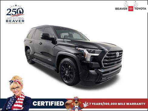 Used 2025 Toyota Sequoia Limited w/ Nightshade Package AWD/4WD image 1