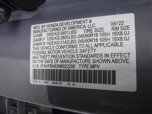 Used 2022 Honda Passport TrailSport image 46