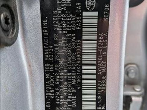 Certified 2024 Toyota Camry XSE FWD image 24