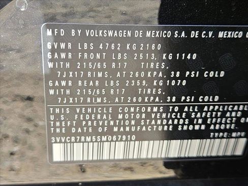 New 2025 Volkswagen Tiguan S image 17