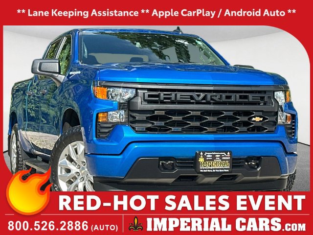 Certified 2024 Chevrolet Silverado 1500 Custom AWD/4WD image 1