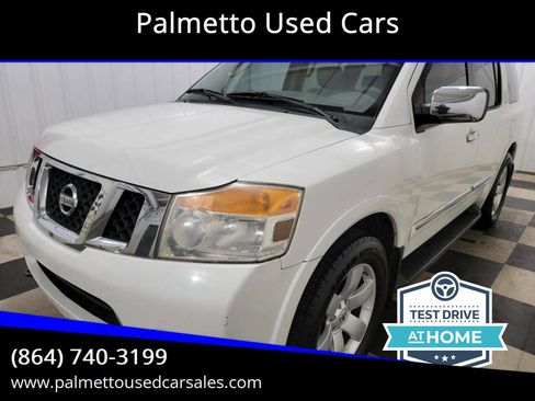 Used 2010 Nissan Armada Titanium w/ DVD Entertainment Pkg image 1