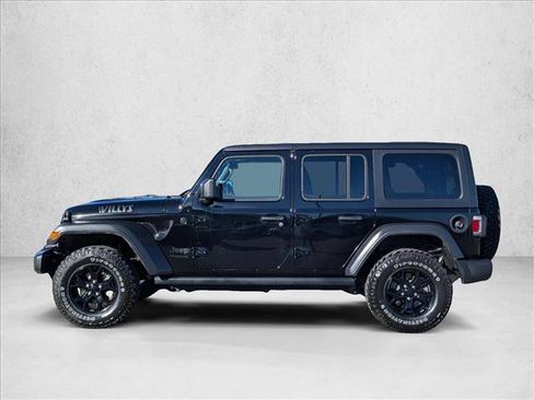 Used 2021 Jeep Wrangler Unlimited Willys image 8